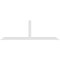 Ekena Millwork Portland Architectural Grade PVC Gable Bracket, 96"W x 32"H x 4"D x 4"F, 8/12 Pitch GBP096X32X0404POR00 - alternate 2